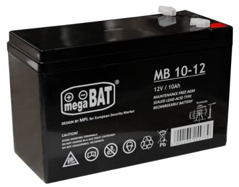 Akumulator żelowy 12V 10 Ah/AGM-12V-10AH-MB-10Ah-12V Akumulator żelowy 12V 10 Ah/AGM-12V-10AH-MB-10Ah-12V
