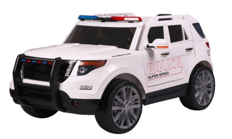 MEGA POLICJA Z MEGAFONEM I RADIEM, MIĘKKIE KOŁA/9935 MEGA POLICJA Z MEGAFONEM I RADIEM, MIĘKKIE KOŁA/9935