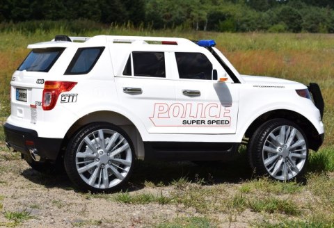 MEGA POLICJA Z MEGAFONEM I RADIEM, MIĘKKIE KOŁA/9935 MEGA POLICJA Z MEGAFONEM I RADIEM, MIĘKKIE KOŁA/9935