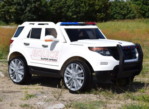 MEGA POLICJA Z MEGAFONEM I RADIEM, MIĘKKIE KOŁA/9935 MEGA POLICJA Z MEGAFONEM I RADIEM, MIĘKKIE KOŁA/9935