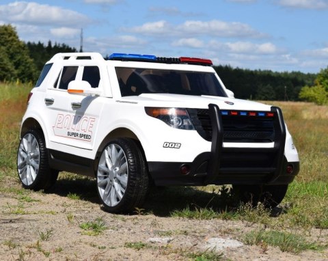 MEGA POLICJA Z MEGAFONEM I RADIEM, MIĘKKIE KOŁA/9935 MEGA POLICJA Z MEGAFONEM I RADIEM, MIĘKKIE KOŁA/9935
