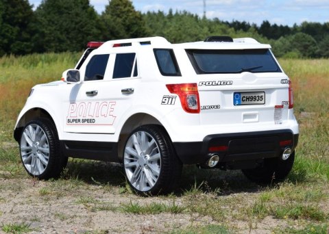 MEGA POLICJA Z MEGAFONEM I RADIEM, MIĘKKIE KOŁA/9935 MEGA POLICJA Z MEGAFONEM I RADIEM, MIĘKKIE KOŁA/9935