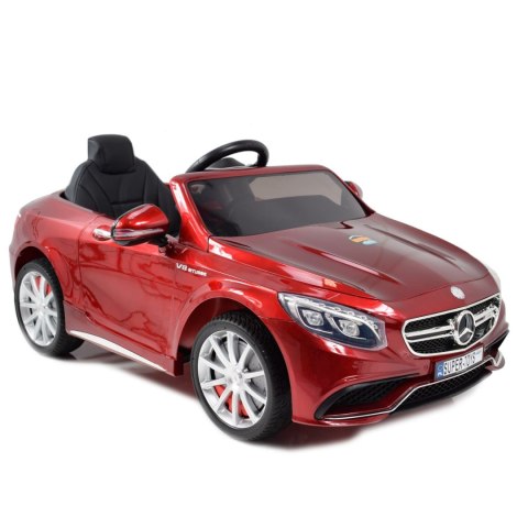 MERCEDES S63 AMG LICENCJA,LAKIER, MIĘKKIE KOŁA EVA FULL OPCJA/HL169 MERCEDES S63 AMG LICENCJA,LAKIER, MIĘKKIE KOŁA EVA FULL OPCJA/HL169