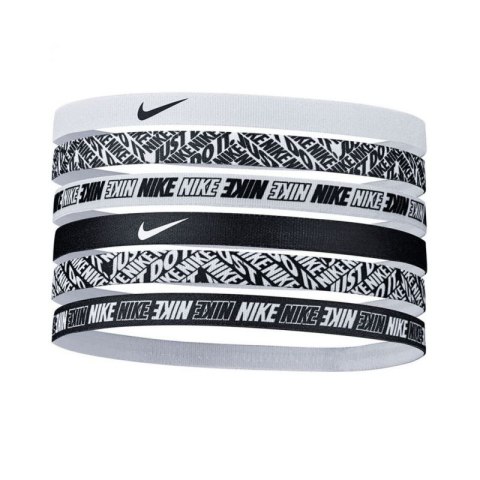 Opaski na głowę Nike Printed Hairbands 6-pak W N0002545-176 Opaski na głowę Nike Printed Hairbands 6-pak W N0002545-176
