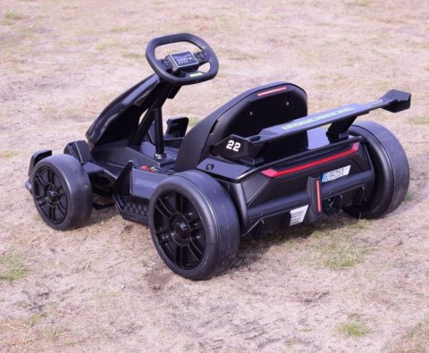 SZYBKI DRIFTUJĄCY GOKART NA AKUMULATOR 24 V, REGULOWANA RAMA/AHL007 SZYBKI DRIFTUJĄCY GOKART NA AKUMULATOR 24 V, REGULOWANA RAMA/AHL007