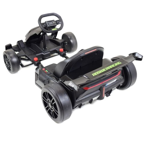 SZYBKI DRIFTUJĄCY GOKART NA AKUMULATOR 24 V, REGULOWANA RAMA/AHL007 SZYBKI DRIFTUJĄCY GOKART NA AKUMULATOR 24 V, REGULOWANA RAMA/AHL007