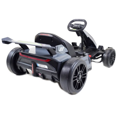 SZYBKI DRIFTUJĄCY GOKART NA AKUMULATOR 24 V, REGULOWANA RAMA/AHL007 SZYBKI DRIFTUJĄCY GOKART NA AKUMULATOR 24 V, REGULOWANA RAMA/AHL007
