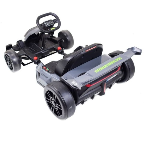 SZYBKI DRIFTUJĄCY GOKART NA AKUMULATOR 24 V, REGULOWANA RAMA/AHL007 SZYBKI DRIFTUJĄCY GOKART NA AKUMULATOR 24 V, REGULOWANA RAMA/AHL007