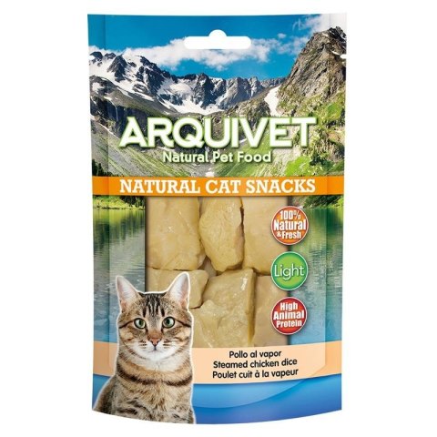 ARQUIVET Przysmak dla kota - kurczak na parze 50 g ARQUIVET Przysmak dla kota - kurczak na parze 50 g