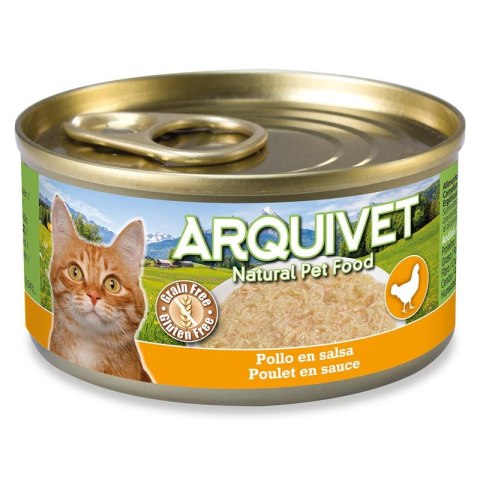 ARQUIVET puszka dla kota kurczak w sosie 80g ARQUIVET puszka dla kota kurczak w sosie 80g