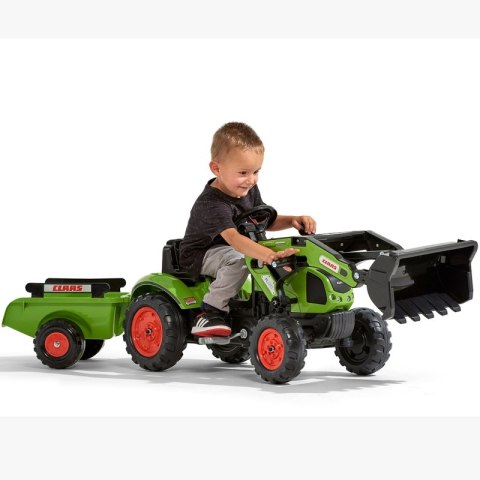 Falk Traktor Claas z Przyczepą i Łyżką na pedały Falk Traktor Claas z Przyczepą i Łyżką na pedały