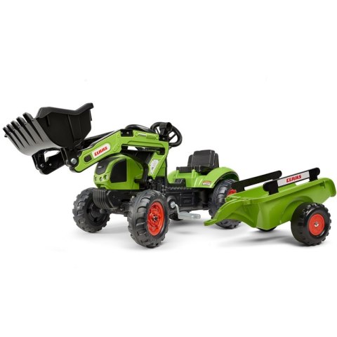 Falk Traktor Claas z Przyczepą i Łyżką na pedały Falk Traktor Claas z Przyczepą i Łyżką na pedały