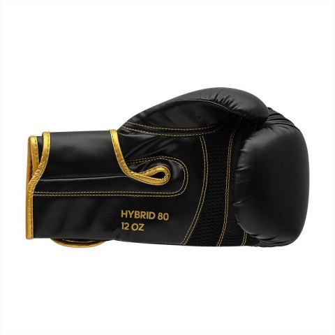 Rękawice bokserskie adidas HYBRID 80 ADIH80 czarno złote Rękawice bokserskie adidas HYBRID 80 ADIH80 czarno złote