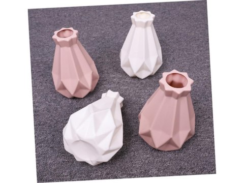 Wazon plastikowy na kwiaty nietłukący skandynawski nowoczesny 20cm flakon Wazon plastikowy na kwiaty nietłukący skandynawski nowoczesny 20cm flakon