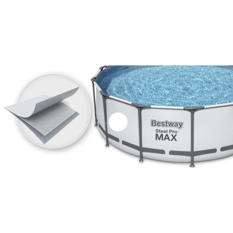Basen ogrodowy stelażowy 457 x 107 cm zestaw 11w1 Bestway 56488 Basen ogrodowy stelażowy 457 x 107 cm zestaw 11w1 Bestway 56488