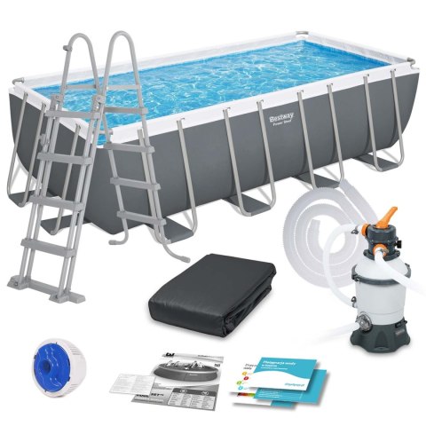 Basen stelażowy ogrodowy 488 x 244 x 122 cm 11w1 Bestway 56671N Basen stelażowy ogrodowy 488 x 244 x 122 cm 11w1 Bestway 56671N