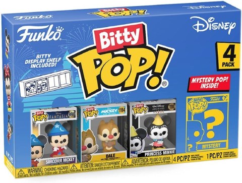 Funko Bitty POP! Disney Classic Sorcerer 2cm 4pak Funko Bitty POP! Disney Classic Sorcerer 2cm 4pak