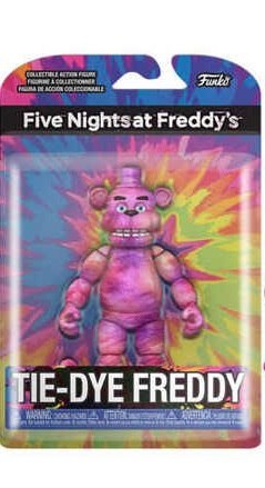 FUNKO Action figure FNAF Tie Dye Freddy 13cm FUNKO Action figure FNAF Tie Dye Freddy 13cm