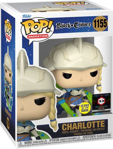 Funko POP! Black Clover Charlotte Glow SE 1155 Funko POP! Black Clover Charlotte Glow SE 1155