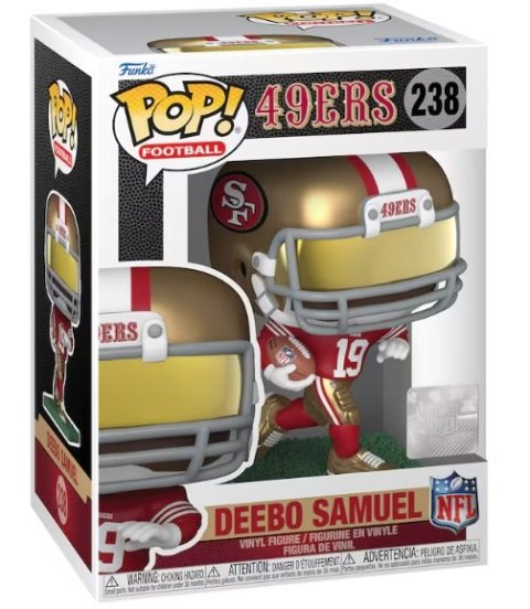 Funko POP! NFL 49Ers Deebo Samuel Figurka 238 Funko POP! NFL 49Ers Deebo Samuel Figurka 238