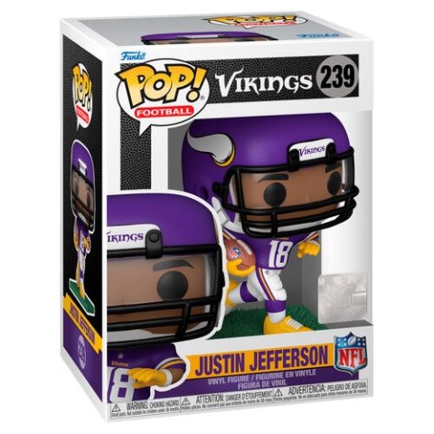 Funko POP! NFL Minnesota Vikings Jefferson 239 Funko POP! NFL Minnesota Vikings Jefferson 239