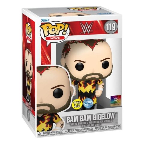 Funko POP! WWE Bam Bam Bigelow 119 Glow Funko POP! WWE Bam Bam Bigelow 119 Glow