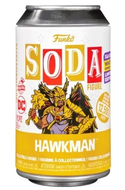 Funko Soda DC Comics Hawkman figurka puszka Funko Soda DC Comics Hawkman figurka puszka