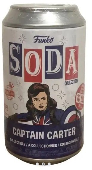 Funko Soda Marvel What If Agent Captain Carter
