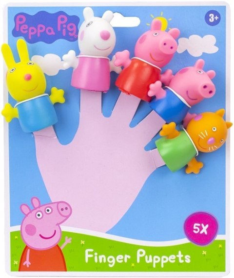 Hasbro Peppa Pig Pacynki Finger Puppets 5pak Hasbro Peppa Pig Pacynki Finger Puppets 5pak