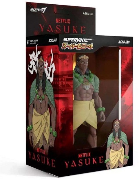 Super7 Netflix Yasuke Figurka Akcji Achojah 15cm Super7 Netflix Yasuke Figurka Akcji Achojah 15cm