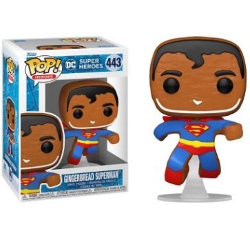 Funko POP! DC Super Heroes Gingerbread Superman Funko POP! DC Super Heroes Gingerbread Superman