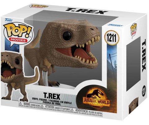 Funko POP! Jurassic World Dominion T-Rex 1211 Funko POP! Jurassic World Dominion T-Rex 1211