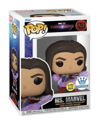 Funko POP! Marvel Ms Marvel Figurka 1251 Glow