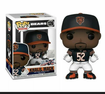 Funko POP! NFL Bears Khalil Mack 126 Funko POP! NFL Bears Khalil Mack 126
