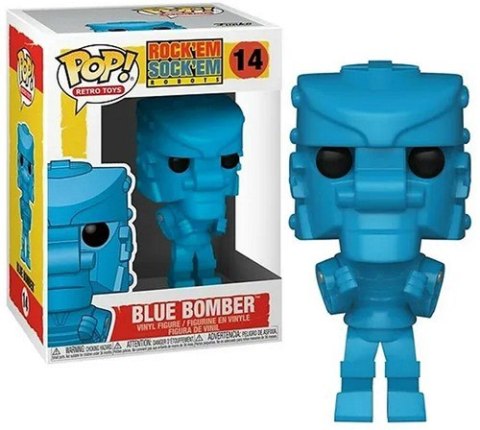 Funko POP! Retro Toys RockEmSockEm Blue Bomber 14 Funko POP! Retro Toys RockEmSockEm Blue Bomber 14
