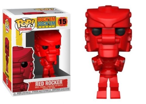 Funko POP! Retro Toys RockEmSockEm Red Rocker 15 Funko POP! Retro Toys RockEmSockEm Red Rocker 15