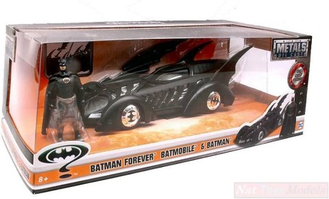 JADA Metal DC Comics Batman BATMOBILE 1/24 Forever JADA Metal DC Comics Batman BATMOBILE 1/24 Forever