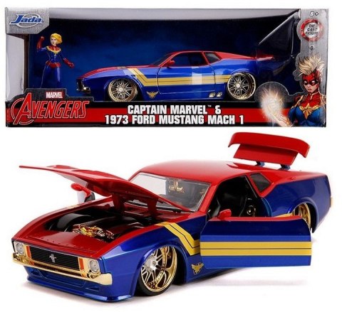 Jada Marvel Avengers Ford Mustang 1973 1:24 Jada Marvel Avengers Ford Mustang 1973 1:24