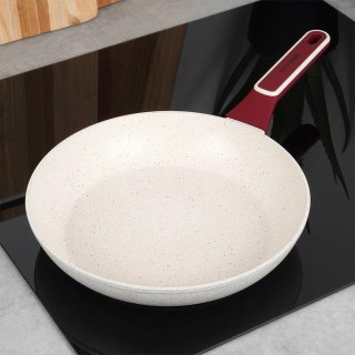 Patelnia Granitowa Indukcja Gaz Nieprzywierająca Solidna TERRESTRIAL 28 cm
