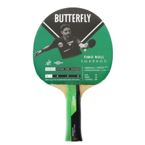 Rakietka do tenisa stołowego Butterfly Timo Boll Smaragd S841447 Rakietka do tenisa stołowego Butterfly Timo Boll Smaragd S841447