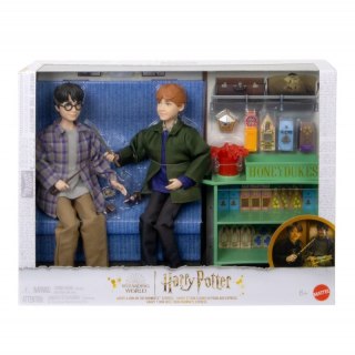 Wizarding Harry Potter i Ron Weasley w pociągu