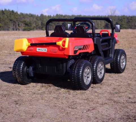 BUGGY 6 KOŁOWY DLA 2 DZIECI, ELEKTRYCZNA WYWROTKA, MIĘKKIE KOŁA, MIĘKKIE SIEDZENIE, 400 WAT/XMX623B BUGGY 6 KOŁOWY DLA 2 DZIECI, ELEKTRYCZNA WYWROTKA, MIĘKKIE KOŁA, MIĘKKIE SIEDZENIE, 400 WAT/XMX623B