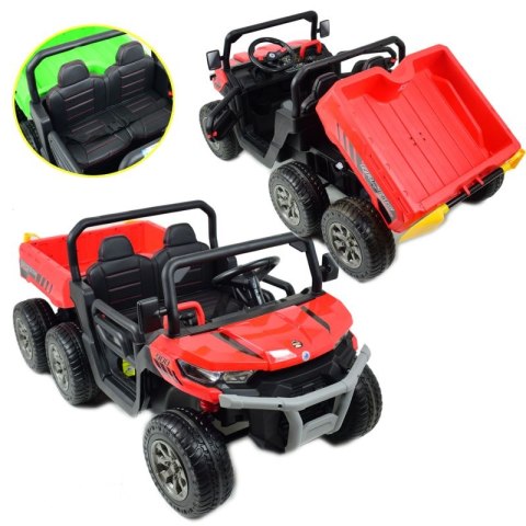 BUGGY 6 KOŁOWY DLA 2 DZIECI, ELEKTRYCZNA WYWROTKA, MIĘKKIE KOŁA, MIĘKKIE SIEDZENIE, 400 WAT/XMX623B BUGGY 6 KOŁOWY DLA 2 DZIECI, ELEKTRYCZNA WYWROTKA, MIĘKKIE KOŁA, MIĘKKIE SIEDZENIE, 400 WAT/XMX623B