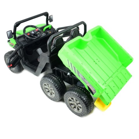 BUGGY 6 KOŁOWY DLA 2 DZIECI, ELEKTRYCZNA WYWROTKA, MIĘKKIE KOŁA, MIĘKKIE SIEDZENIE, 400 WAT/XMX623B BUGGY 6 KOŁOWY DLA 2 DZIECI, ELEKTRYCZNA WYWROTKA, MIĘKKIE KOŁA, MIĘKKIE SIEDZENIE, 400 WAT/XMX623B