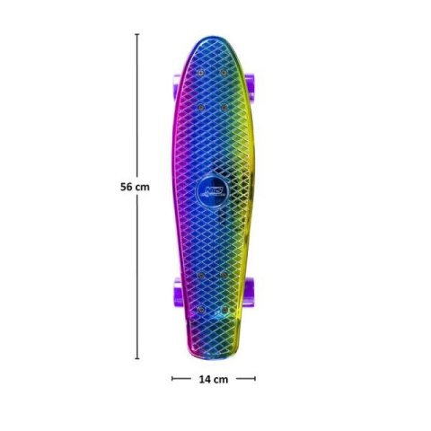 Deskorolka Nils Extreme ELECTROSTYLE PENNYBOARD PNB01 RAINBOW Deskorolka Nils Extreme ELECTROSTYLE PENNYBOARD PNB01 RAINBOW