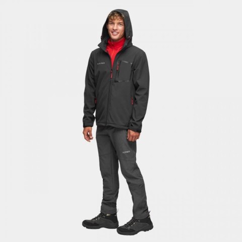 Kurtka Softshell Alpinus Stenshuvud czarna BR43371 Kurtka Softshell Alpinus Stenshuvud czarna BR43371