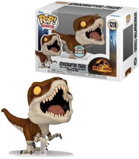 Funko POP! Jurassic World Atrociraptor Tiger 1218 Funko POP! Jurassic World Atrociraptor Tiger 1218