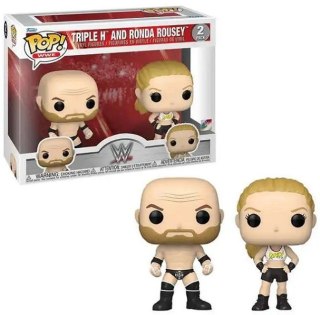Funko POP! WWE Triple H &amp; Ronda Rousey 2pak figurki