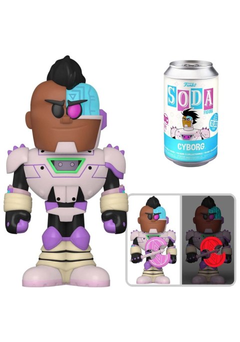 Funko Soda TTG Cyborg figurka vinyl puszka Funko Soda TTG Cyborg figurka vinyl puszka