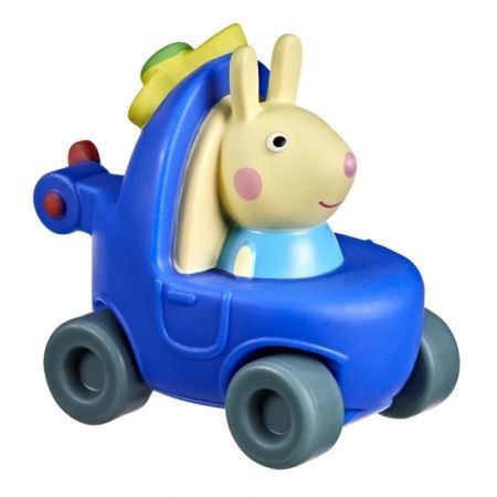 Hasbro Peppa Pig Królik Rebecca z pojazdem 8cm Hasbro Peppa Pig Królik Rebecca z pojazdem 8cm